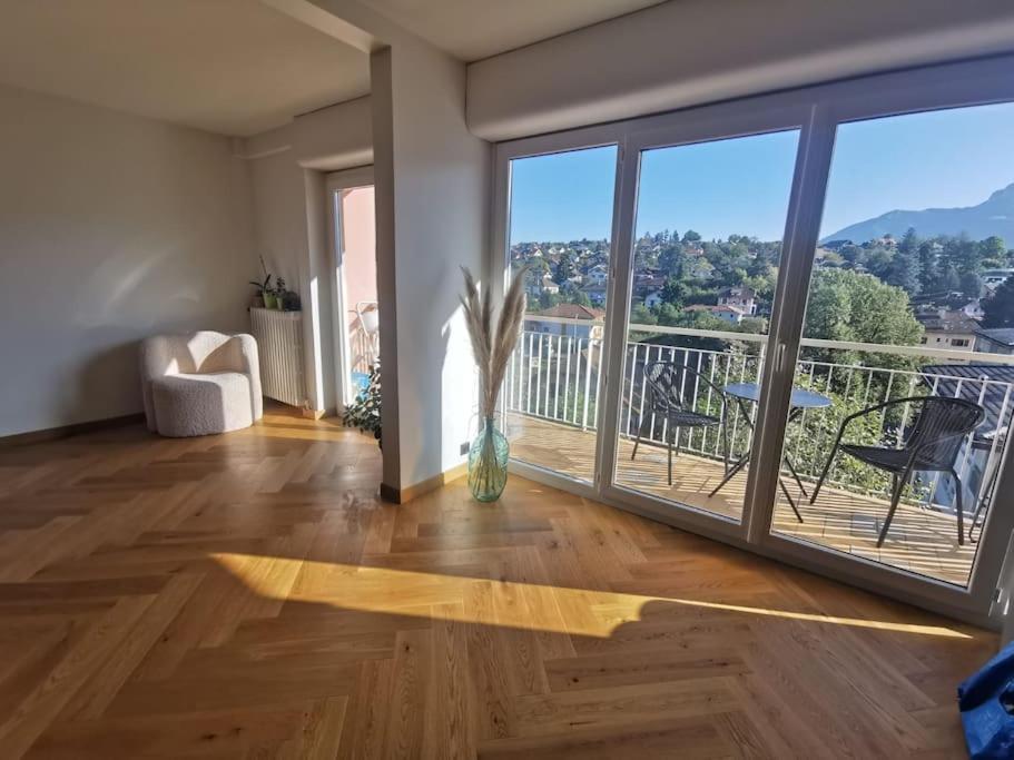 Le Parmelan - Grand Appartement Familial Avec Vue Sur La Montagne Annecy Extérieur photo